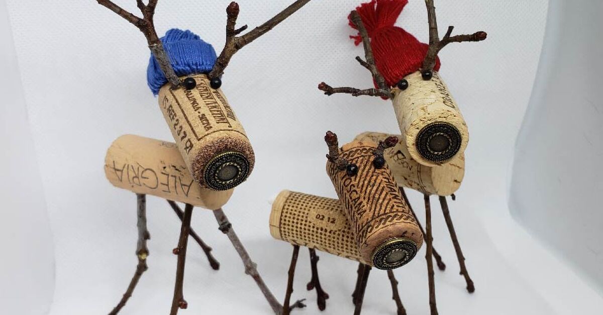 Decoração de Festas com Rolhas de Espumante