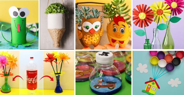 5 Brinquedos de Garrafa PET para o Dia das Crianças