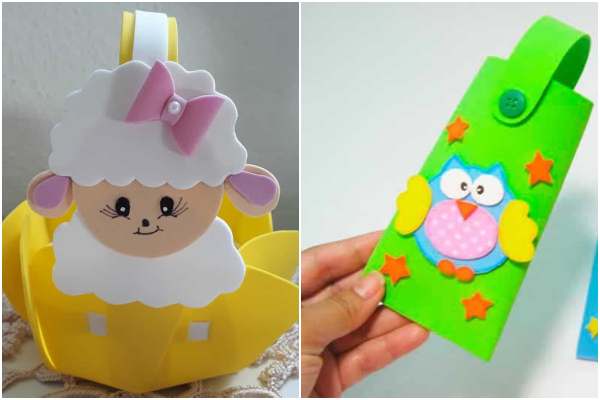 artesanato de dia das crianças com reciclagem