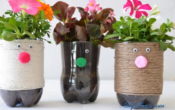 10 Brinquedos Educativos com Garrafa PET