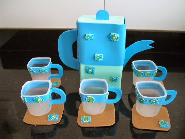 artesanato para crianças com reciclados