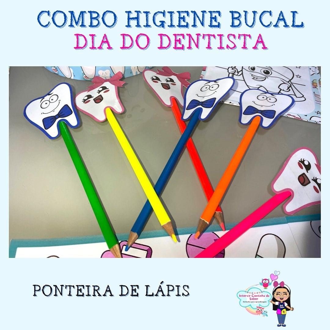 presentes personalizados para dentistas em biscuit
