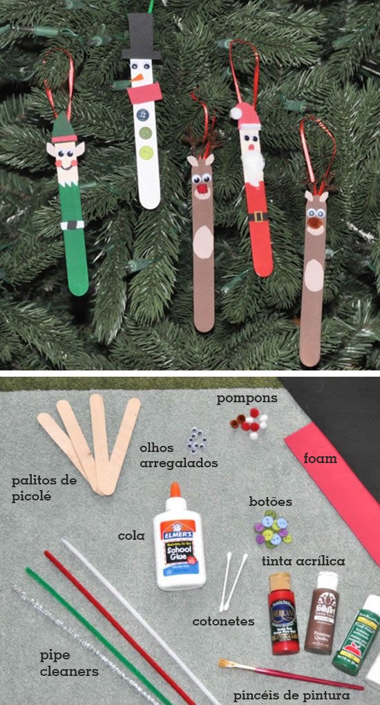 artesanato de natal barato e fácil