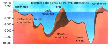 formas do leito marinho