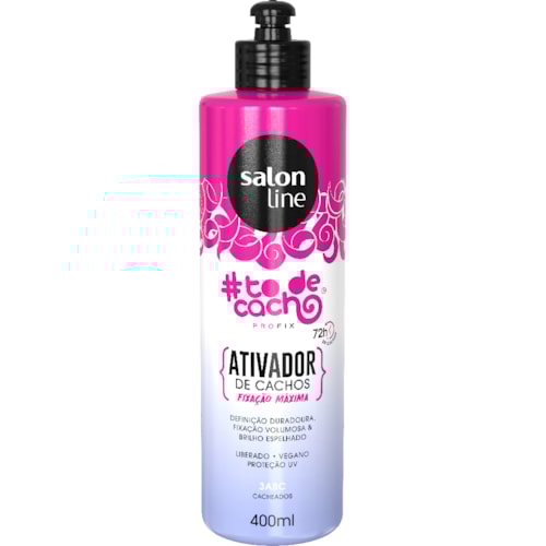 ativador de cachos salon line óleo de manga