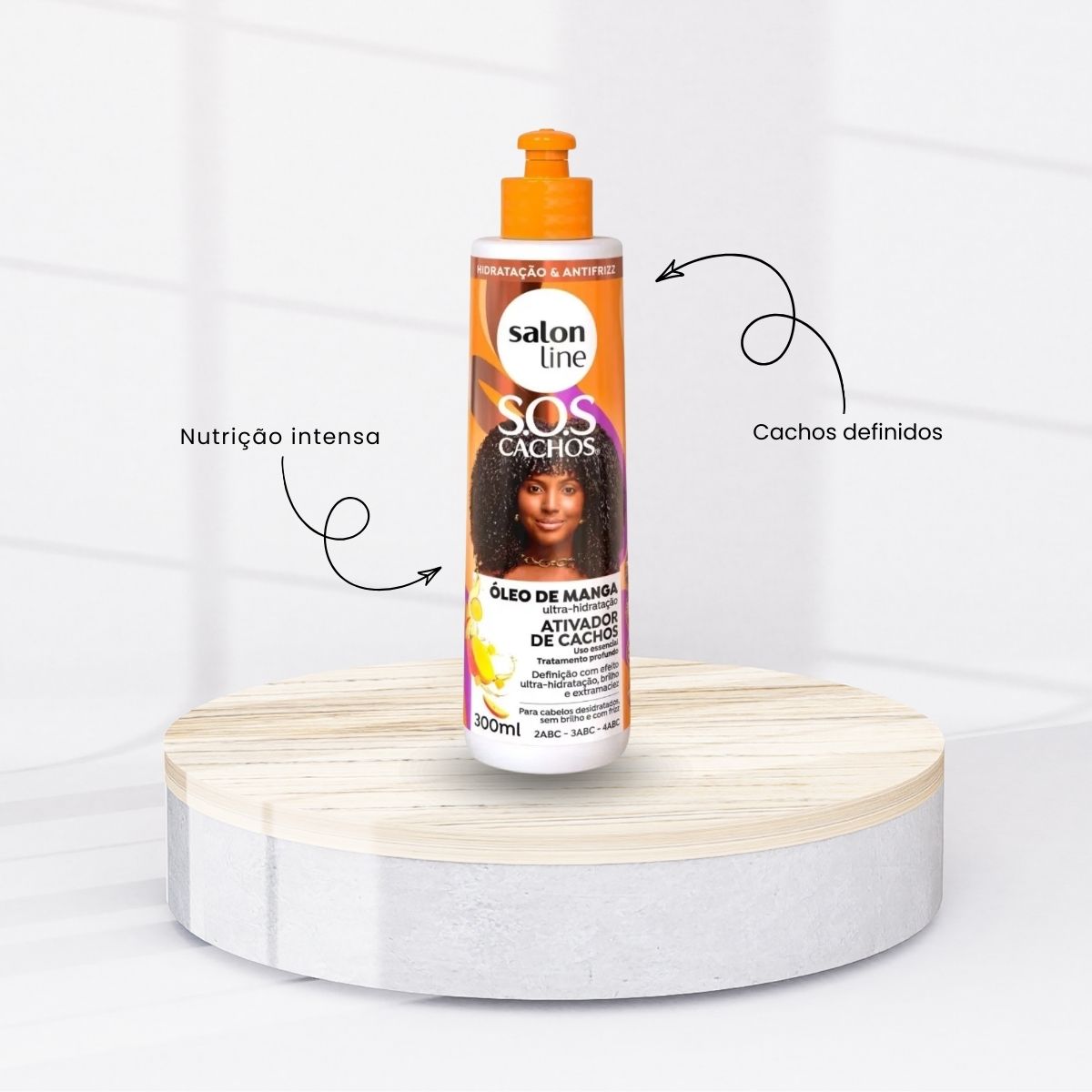 ativador de cachos barato 300ml