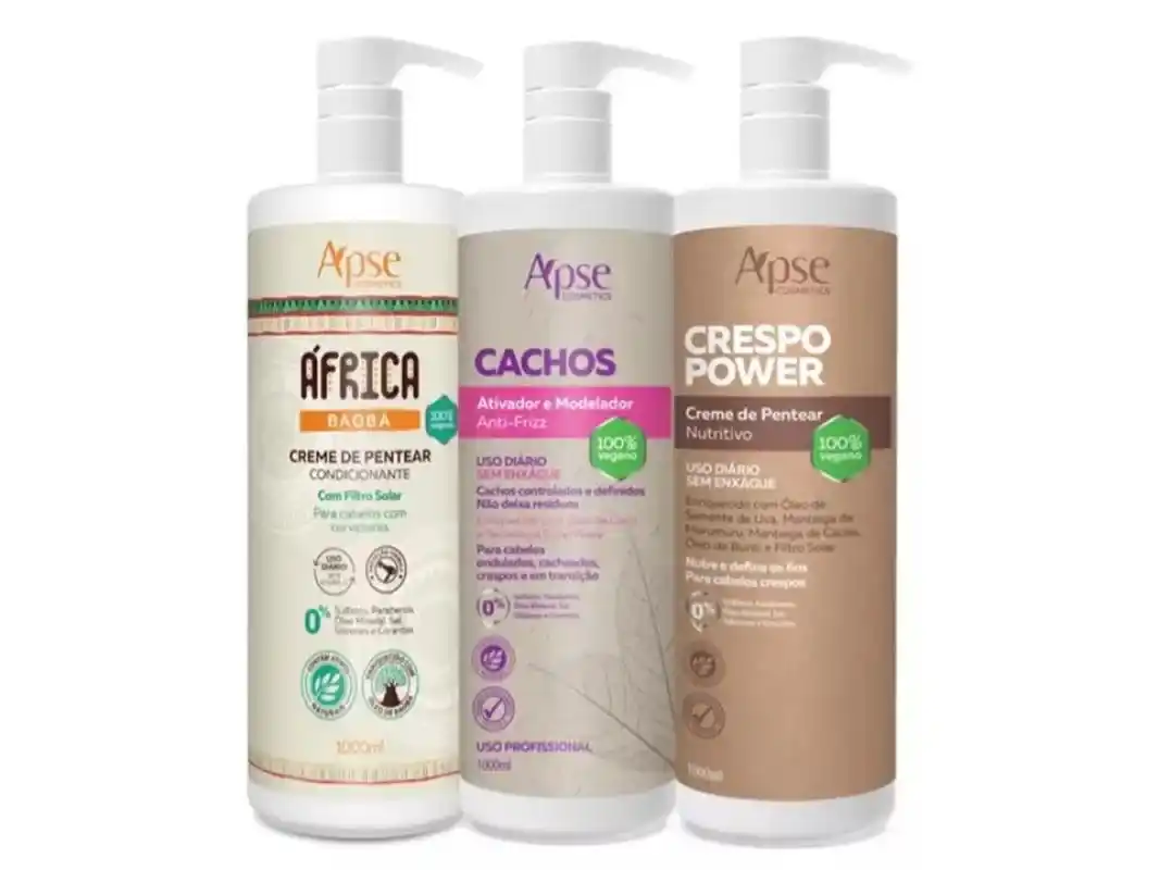 ativador de cachos vs creme para pentear