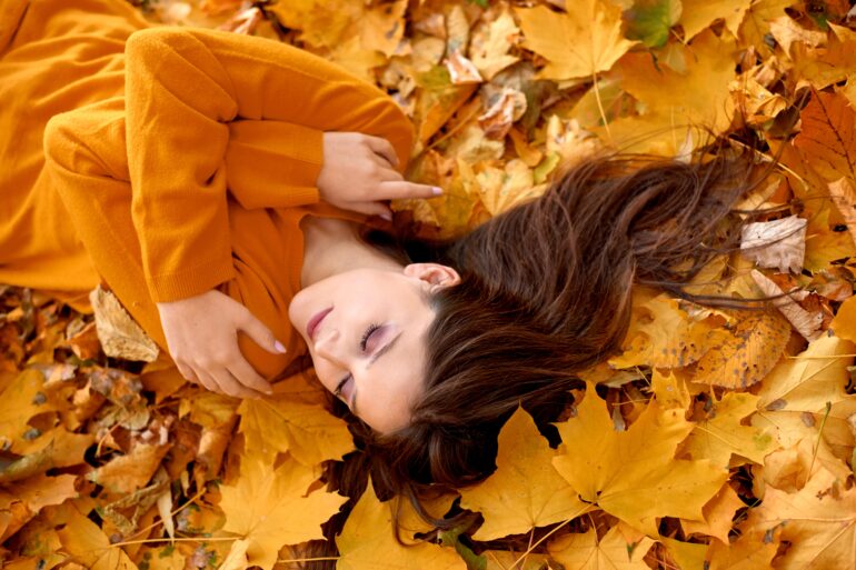 bem-estar mental no outono