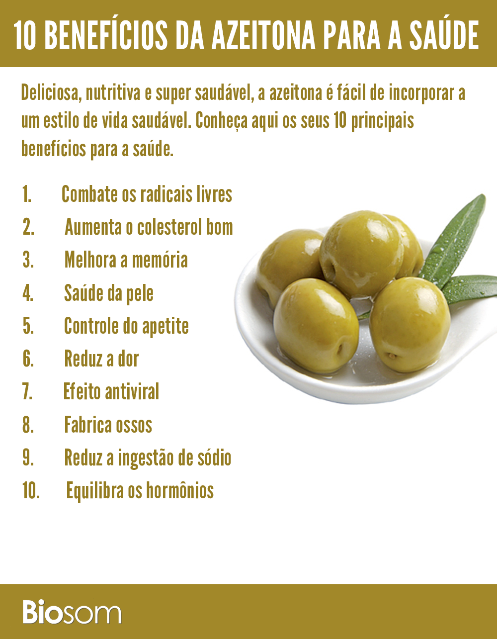 azeitonas benefcios