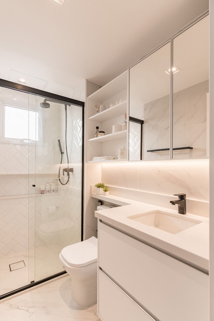 revestimento tipo metrô banheiro