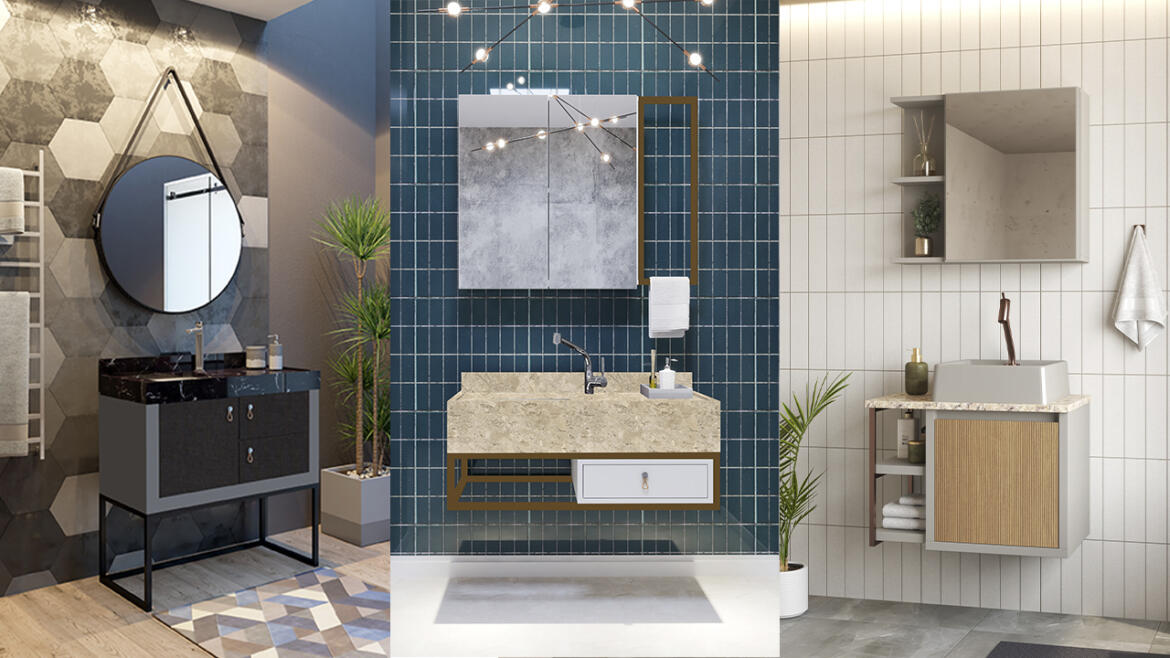 tendências revestimentos banheiro 2025 2026