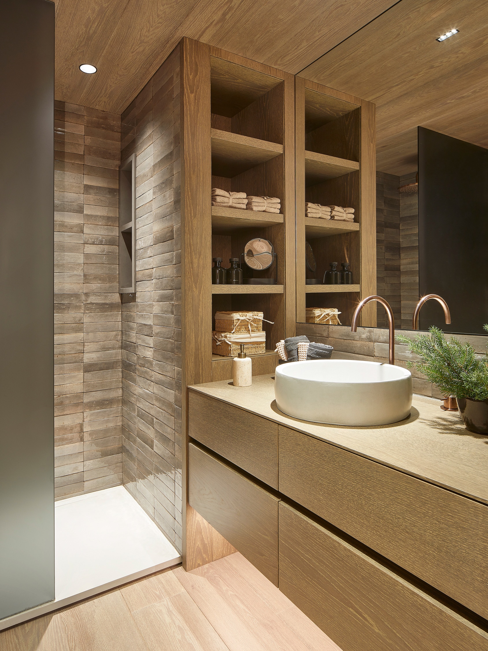 materiais para banheiro estilo spa