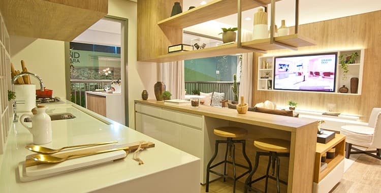 melhores modelos balcão cozinha americana fotos