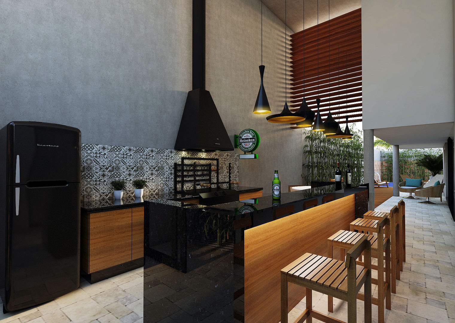 melhores modelos balcão cozinha americana fotos