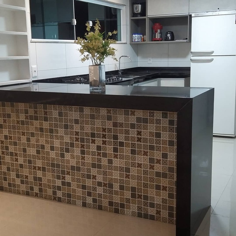 altura ideal balcão cozinha americana para refeições