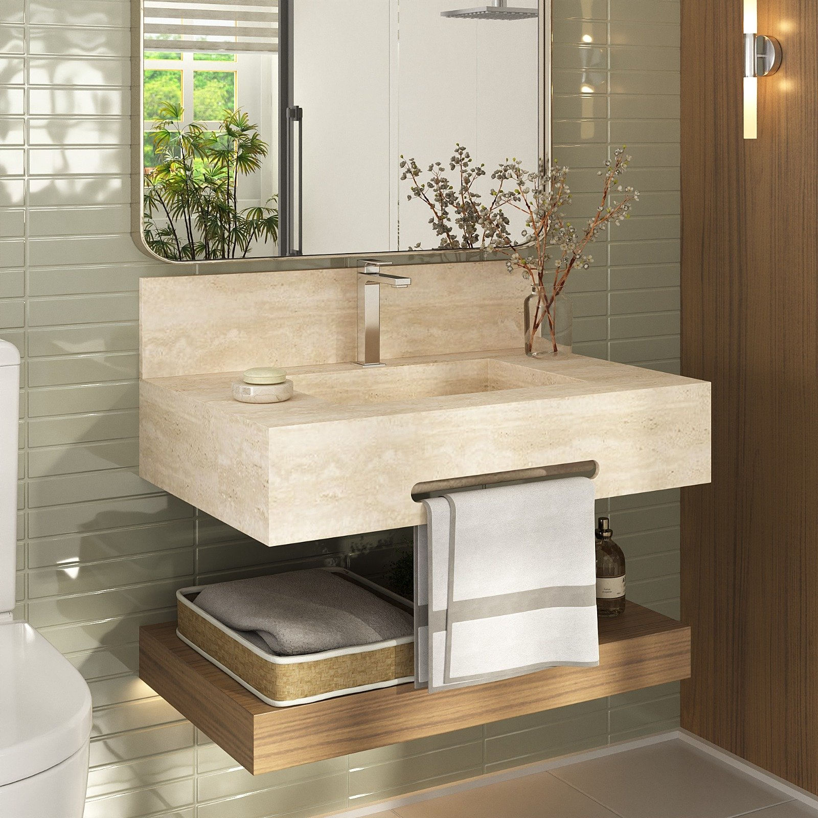 5 Materiais para Bancadas de Banheiro: Prós e Contras