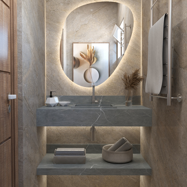 soluções de armazenamento para banheiros pequenos