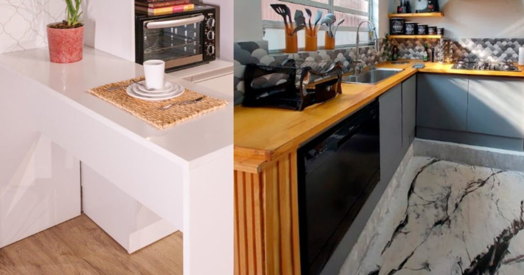 bancada de cozinha barata