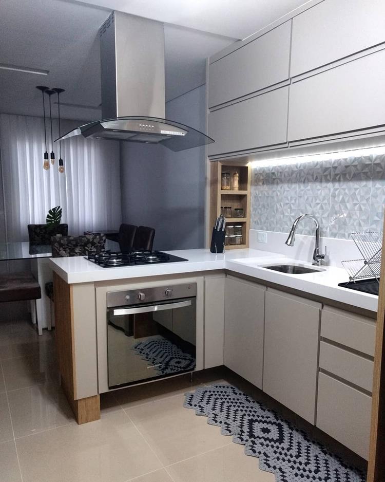 custo de bancada de cozinha em L por metro quadrado