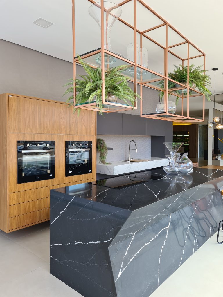 bancada de porcelanato para cozinha