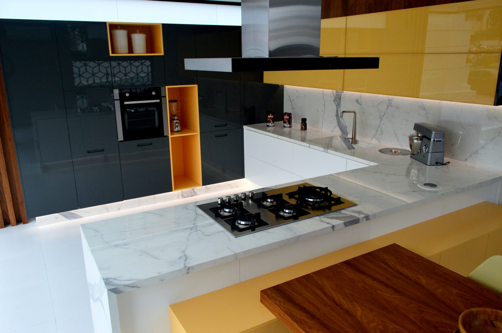 bancada de porcelanato para cozinha