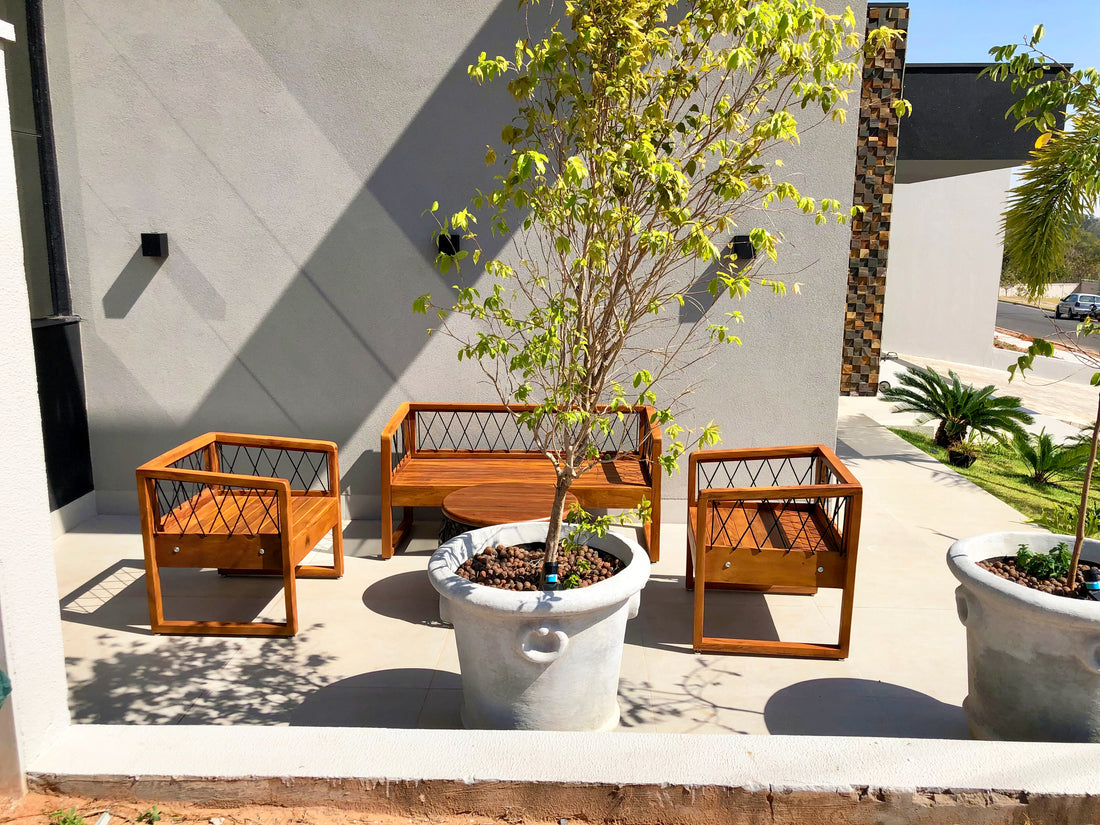 melhor banco para varanda exposta ao tempo