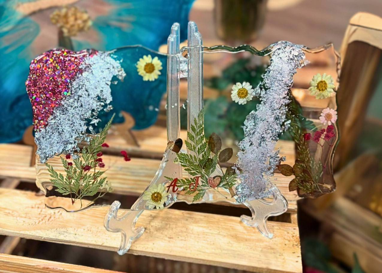 kit resina epóxi para fazer bandeja