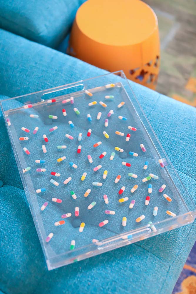 kit resina epóxi para fazer bandeja