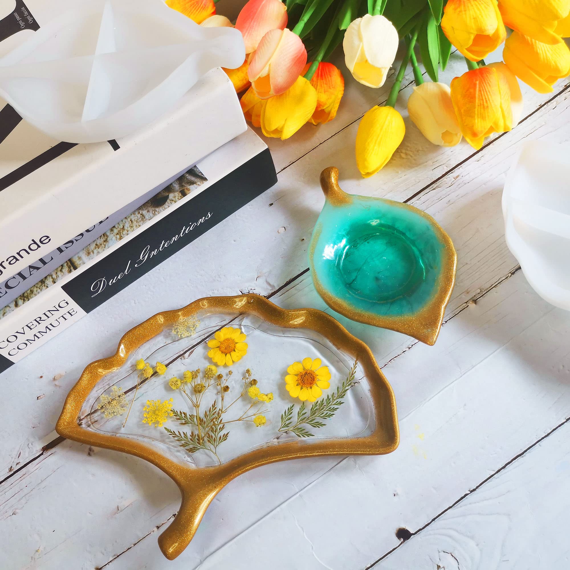 bandeja de resina passo a passo