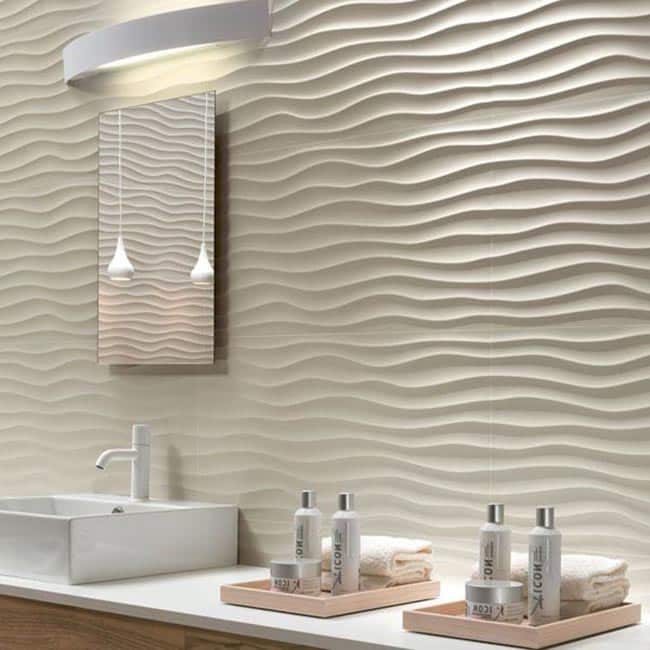 Porcelanato 3D vs. Cerâmica com Relevo: Qual o melhor para áreas úmidas?