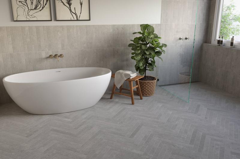 Iluminação para Revestimento 3D: Valorizando Texturas e Volumes no Banheiro