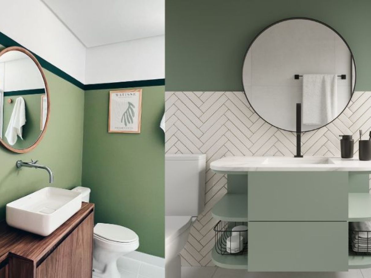 banheiro com decoracao de coracoes