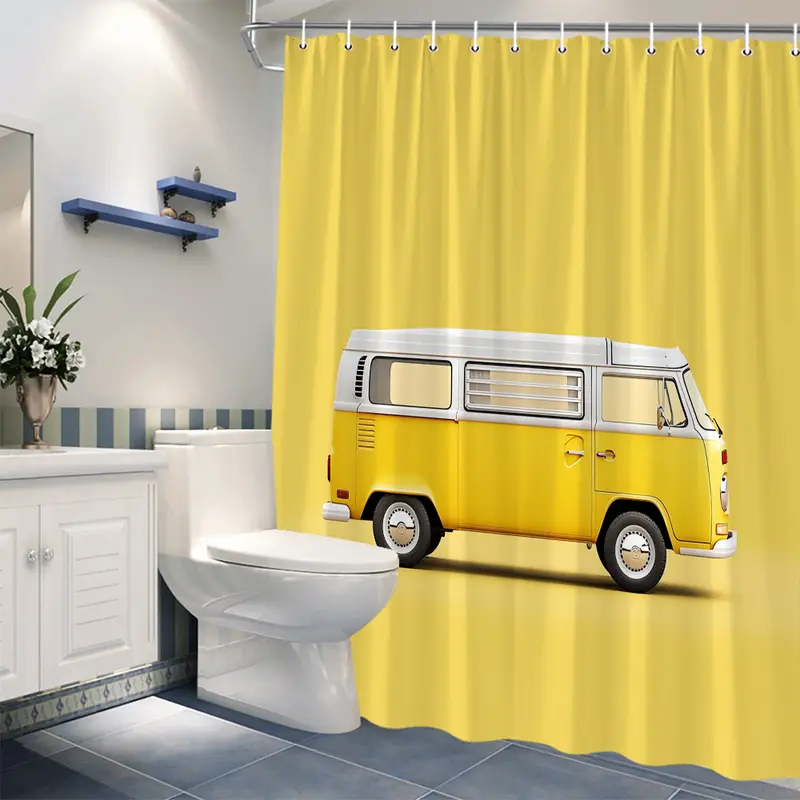 Decoração de Banheiro com Tema de Transporte: Ideias Retrô e Modernas