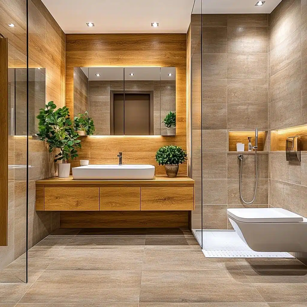 materiais resistentes à umidade para banheiro