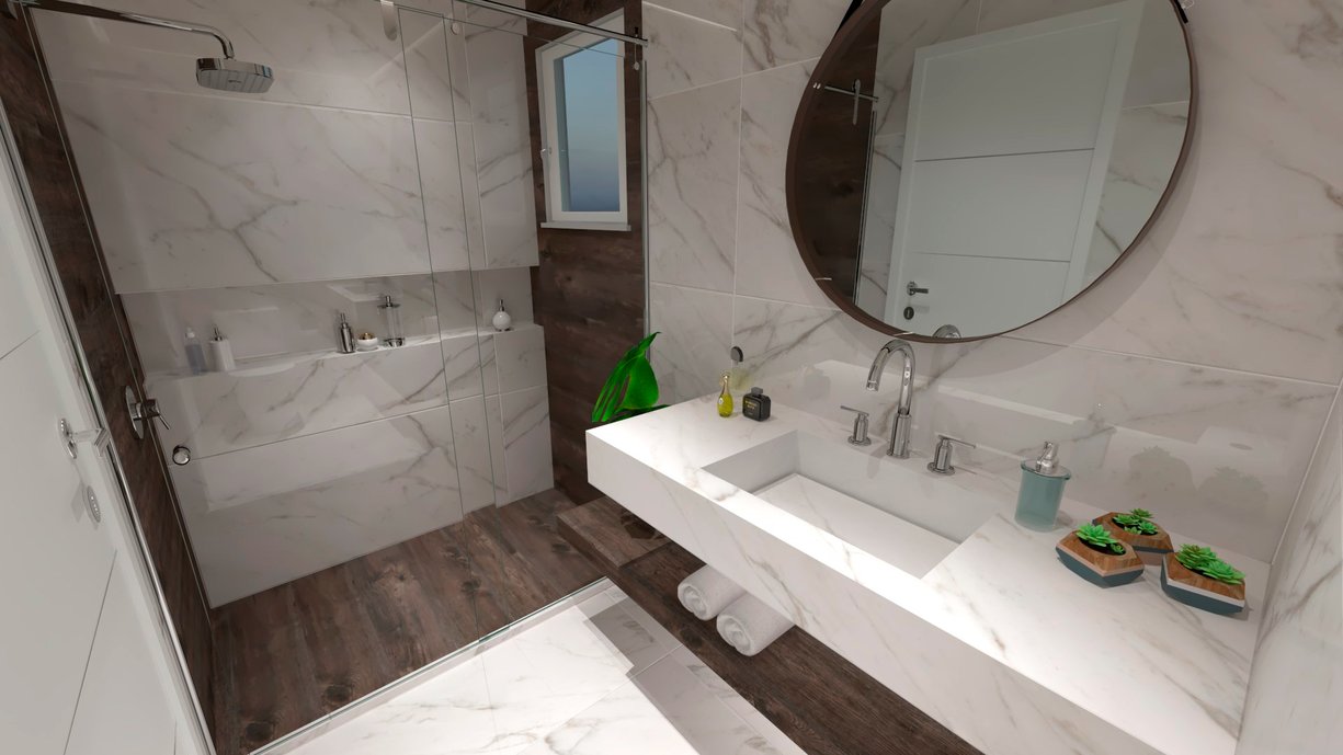 móveis de MDF para banheiro