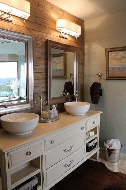 como otimizar espaço banheiro com duas pias