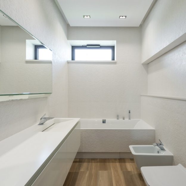 ideias de banheiro com janela maxim ar