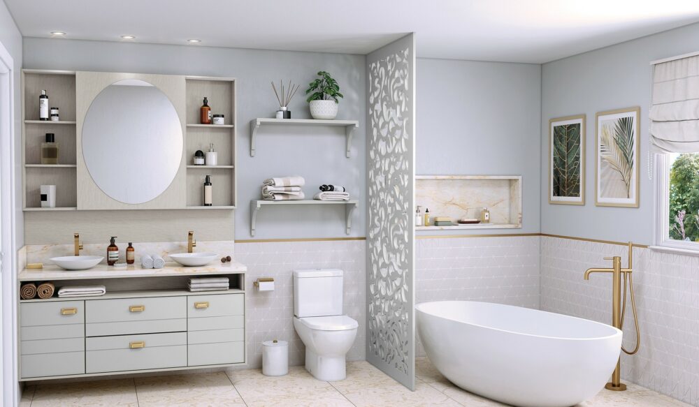 10 ideias criativas banheiro 1 metro largura