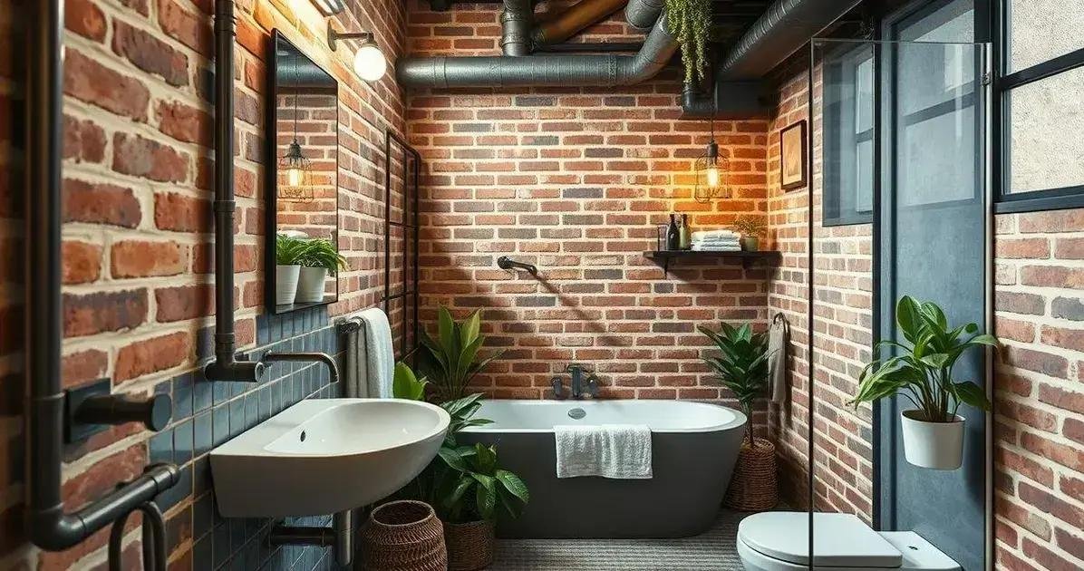 ideias banheiro industrial