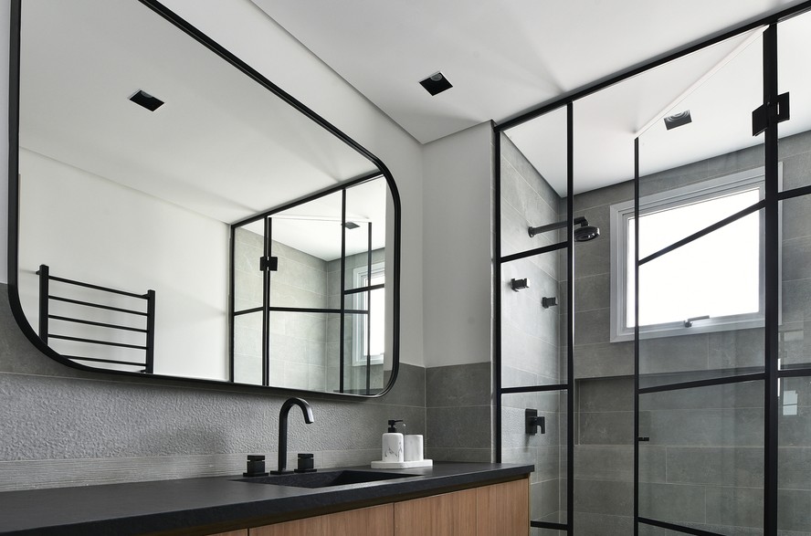 decoração banheiro estilo industrial