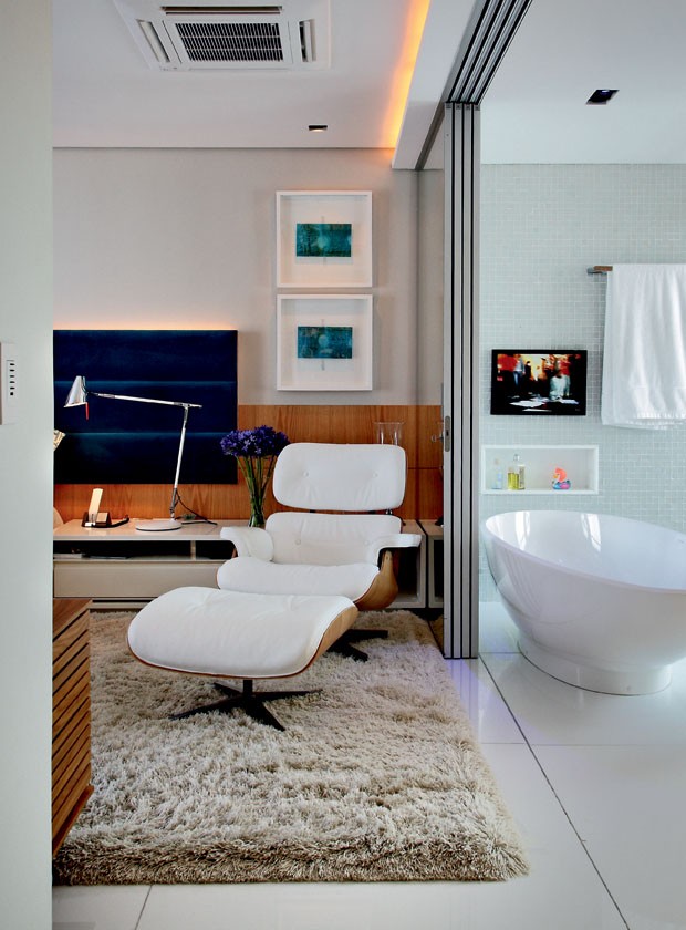 5 Materiais de Luxo para seu Banheiro Integrado