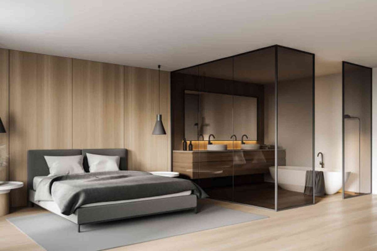 vantagens do banheiro integrado ao quarto