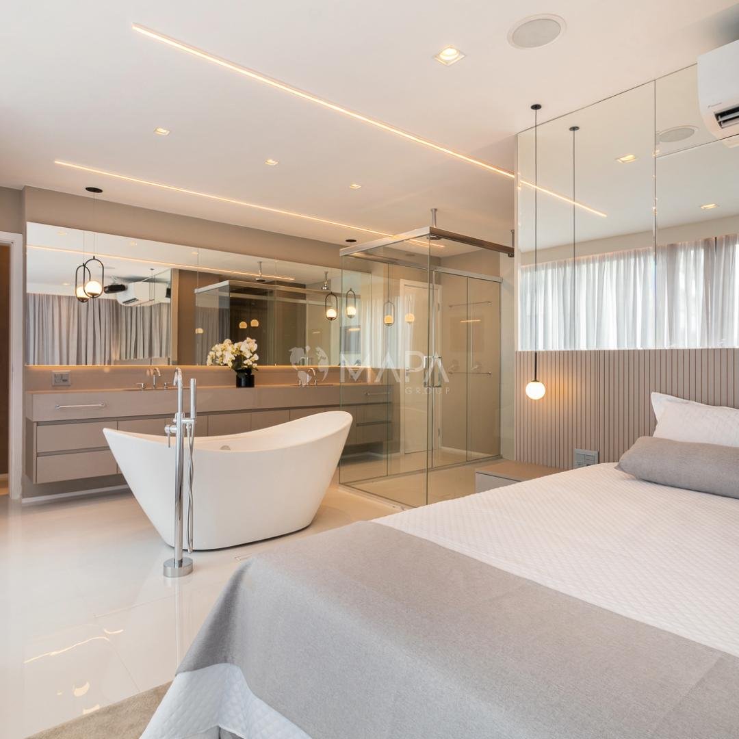 vantagens do banheiro integrado ao quarto