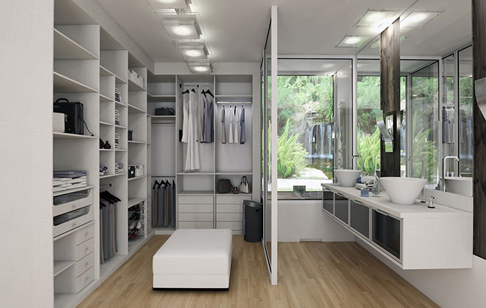 benefícios da integração de quarto e banheiro