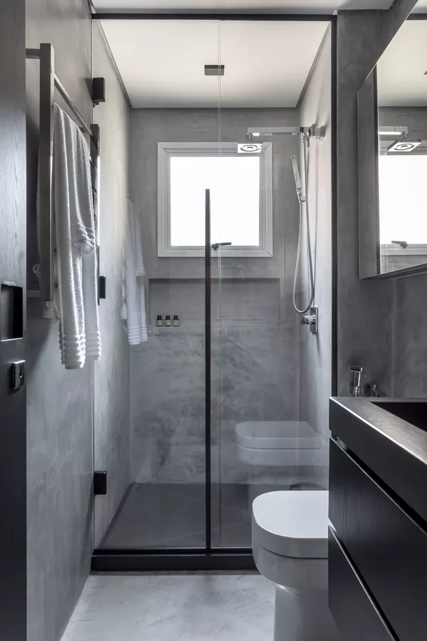 banheiro minimalista como decorar