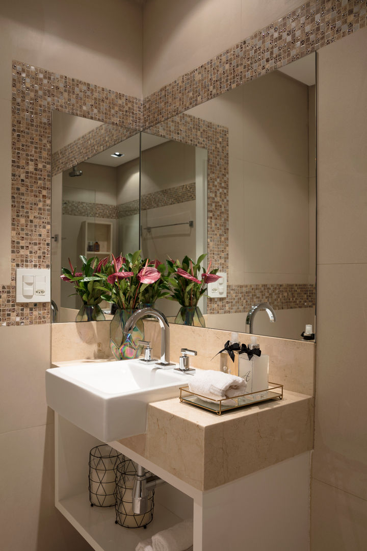 móveis planejados para banheiros compactos