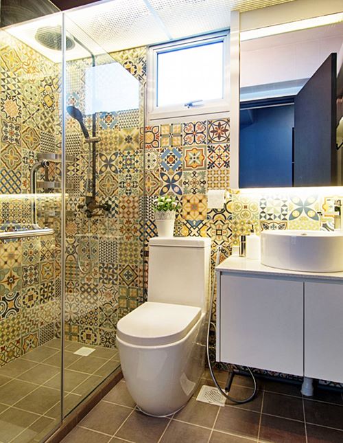 azulejo so no box vs banheiro todo revestido qual melhor