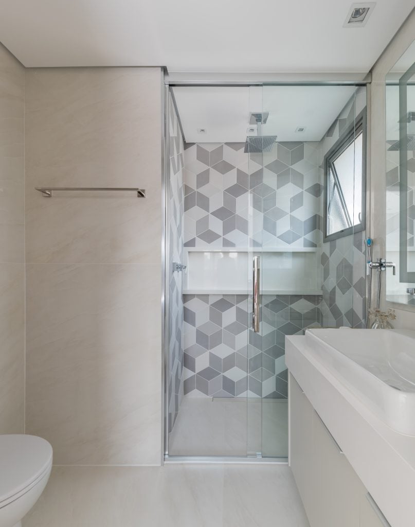 5 ideias criativas azulejo so no box banheiro pequeno