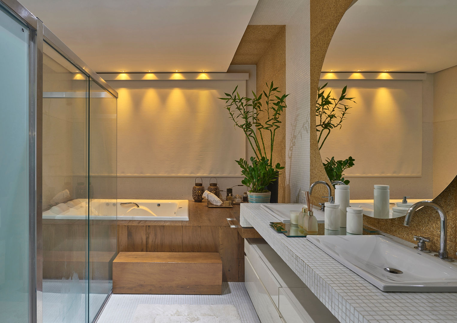 banheiro pequeno chique