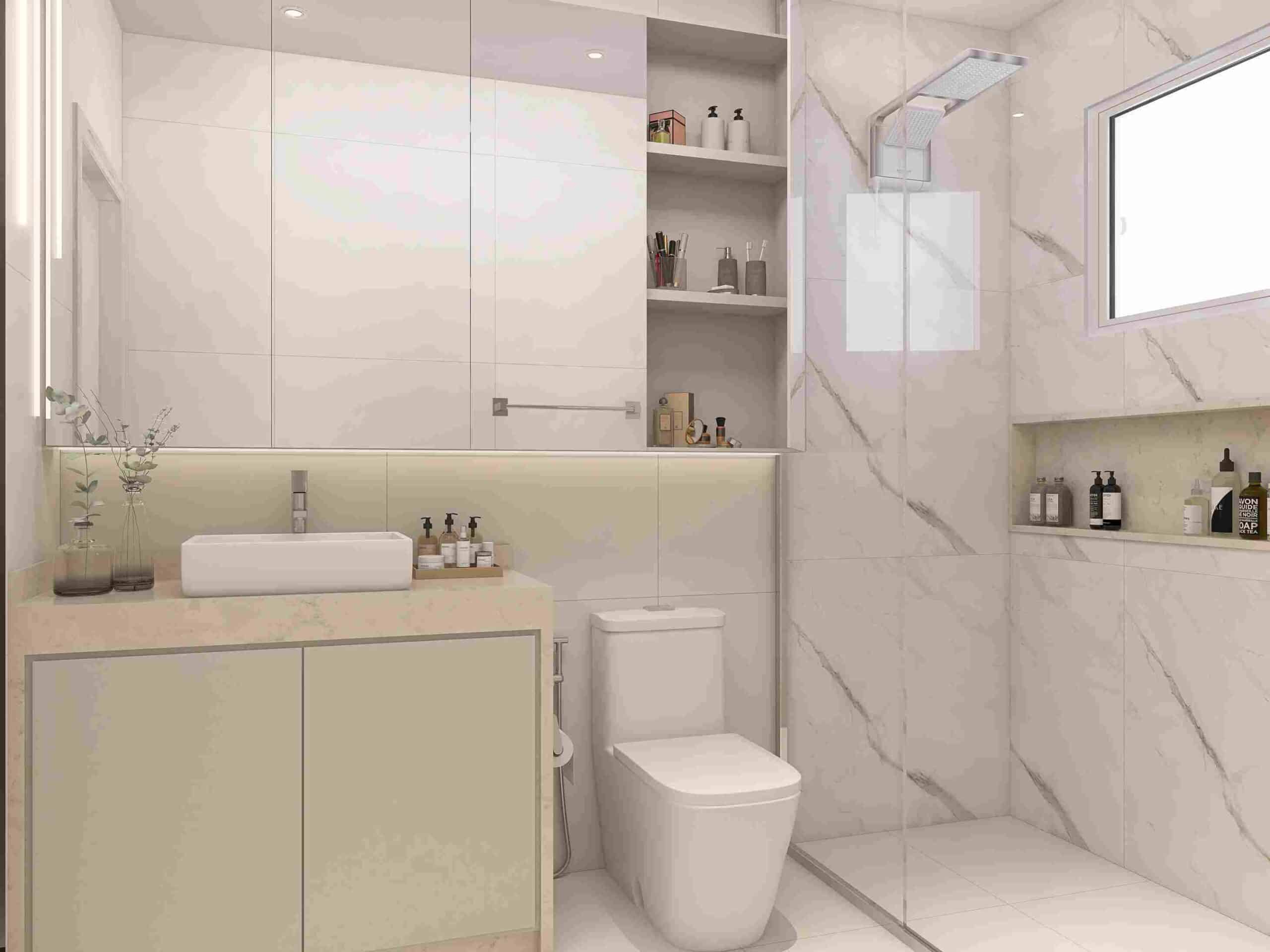 erros comuns ao decorar banheiro pequeno e como evitar